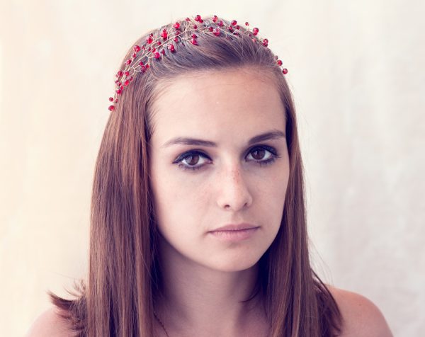 Arsiart crystal crown bridal headband (24)